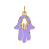 Hand Pendant Small PL Enamel RG (2)