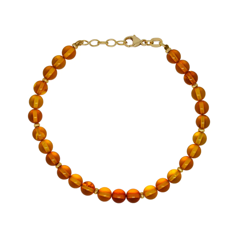 Baltic Amber string bracelet