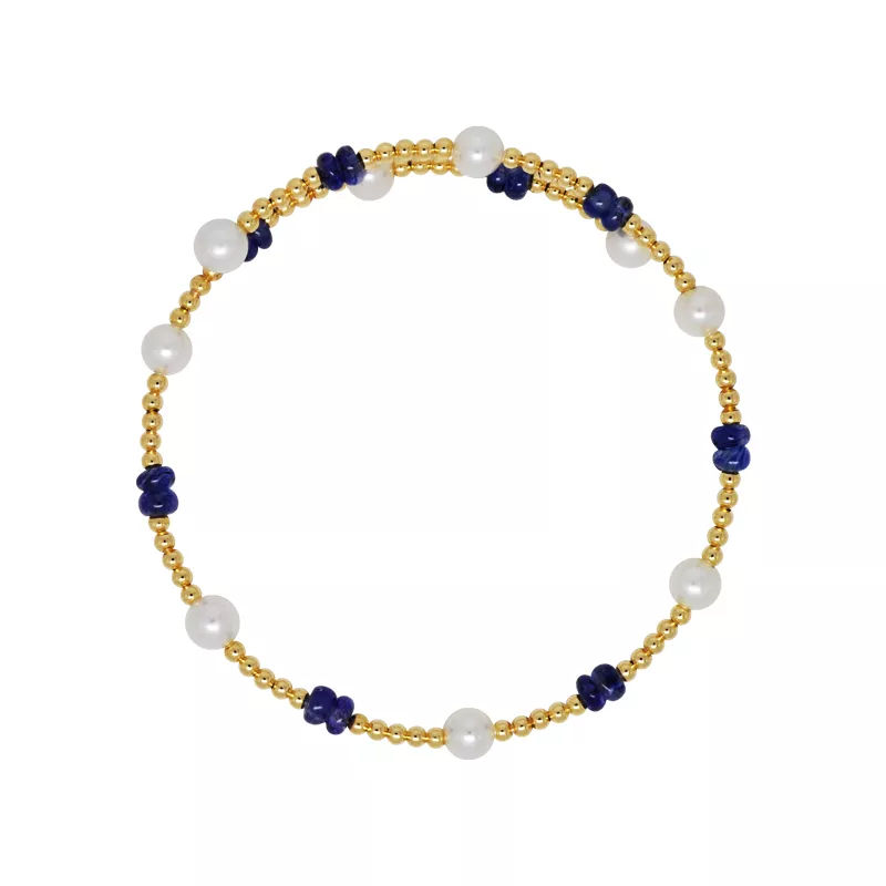 Pearl Sapphire Bracelet