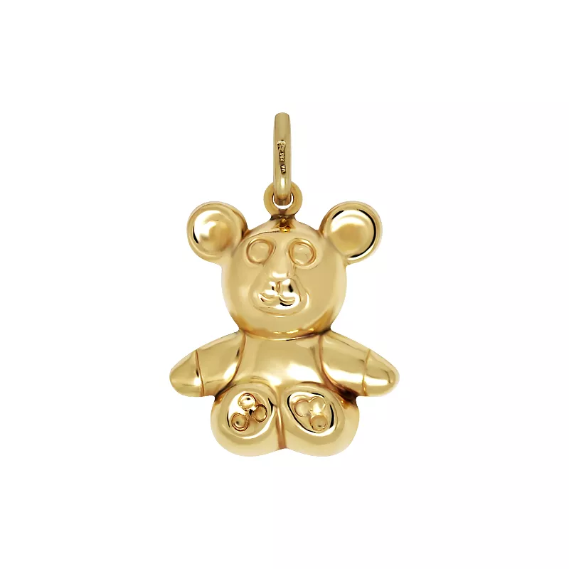Bear Gold Pendant